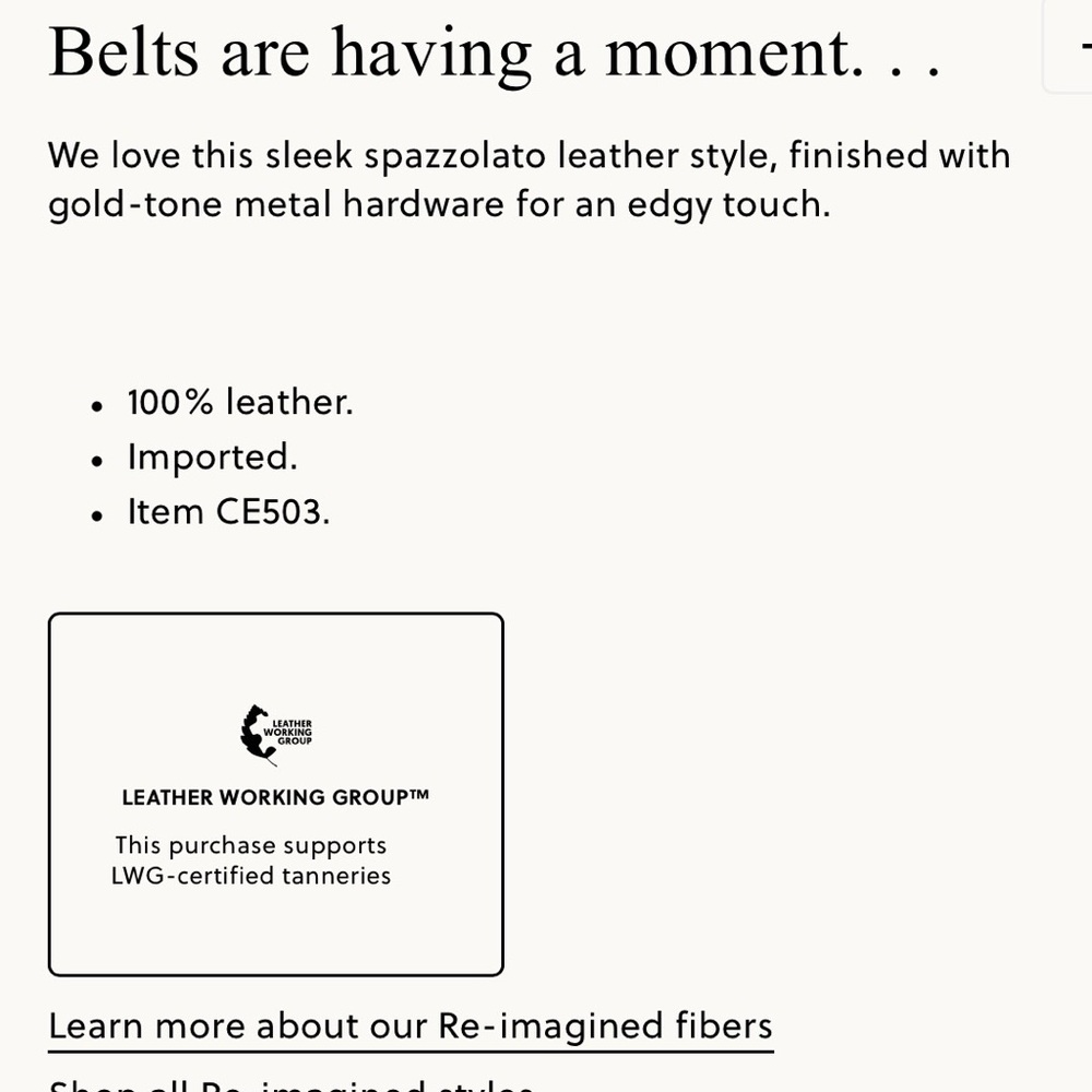 J. Crew Dark Brown Belt with Gold Buckle - Picture 4 of 16